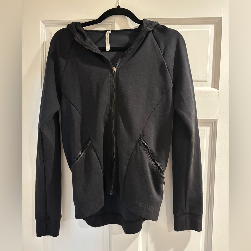 Fabletics Black Zip-Up Jacket - image 1